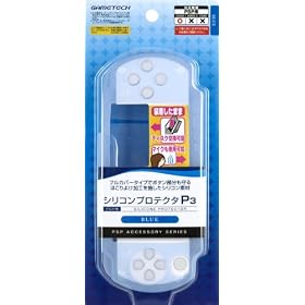 PSP-3000��p�v���e�N�g�J�o�[�w�V���R���v���e�N�^P3(�u���[)�x