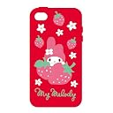 iPhone 4,iPhone4S 共用キャラクターシリコンジャケットSAN-102MMA