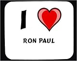  I love Ron Paul Mouse Pad