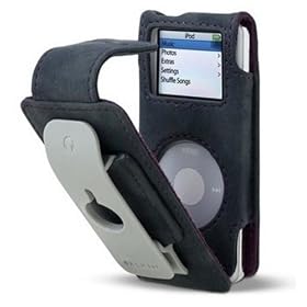 Belkin Suede Flip For iPod nano Gray / Purple F8Z093-GP