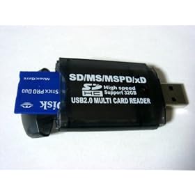 �ϊ����l �������[�X�e�B�b�NPro Duo���A�_�v�^�����Ŏg�p�ł���USB���^�}���`�J�[�h���[�_�[