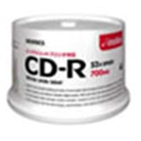 Imation  CDR 700MB ���C�h�G���A�t���[�v�����g(�z���C�g) �X�s���h���P�[�X50������ CDR80PWBx50S