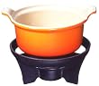 Le Creuset �~�j�E�t�H���f���E�Z�b�g �I�����W 6800