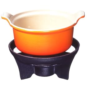 Le Creuset �~�j�E�t�H���f���E�Z�b�g �I�����W 6800