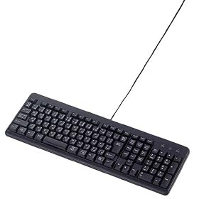 ELECOM TK-U12FYALBK USB�t���L�[�{-�h(�����O�P�[�u��)