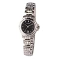 [�O�b�`]GUCCI �r���v 9045 SS �u���b�N YA090506 ���f�B�[�X �y���s�A���i�z
