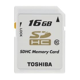 ���� SDHC�J�[�h 16GB ���{�� �N���X�P�O TOSHIBA Class10�@�C�O���p�b�P�[�W�i