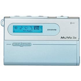 [�A�E�g���b�g] Creative �������[�v���C�� MuVo Slim 256MB �u���[���f�� CNMVSL256�]BLOL