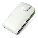 PDAIR レザーケース for iPhone 4S / 4 with Bumper ベルトクリップ付バーティカルポーチタイプ(ホワイト) PALCIPOHN4WBBV/WH