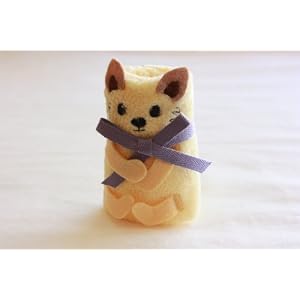 【クリックで詳細表示】【今治産タオル】ドギープチタオル (3.チワワ)