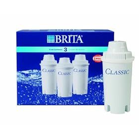 BRITA (�u���^) �|�b�g�^�򐅊� CLASSIC(�N���V�b�N) �����p�J�[�g���b�W 3�p�b�N