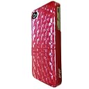 LUX MOBILE iPhone4/4S対応 レディーガガ ハードケース レッド LUX-ROMANCE-IP4