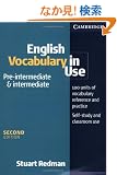 English Vocabulary in Use, Pre-Intermediate & Intermediate , with Answers