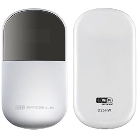 EMOBILE D25HW "Pocket Wi-fi"�V�i���g�p�i