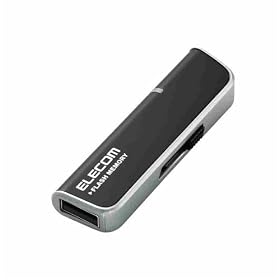 ELECOM AES�Í����Z�L�����e�B����USB�t���b�V��������8GB(�u���b�N)
