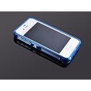 alumania iPhone4S/4用　(ブルー)アルミフレーム【Breeze LINE】