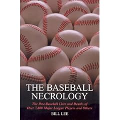 The Baseball Necrology: The Post-Baseball Lives and Deaths of over 7,600 Major League Players and Others