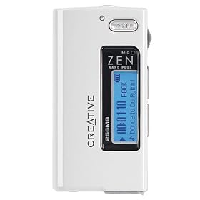 [�A�E�g���b�g] Creative �������[�v���[���[ Zen Nano Plus 256MB �z���C�g���f�� CZNP256-WTOL