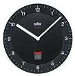 BRAUN Radio Controlled Wall Clock BNC006BKBK