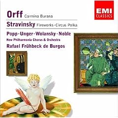Orff: Carmina Burana; Stravinsky: Fireworks; Circus Polka