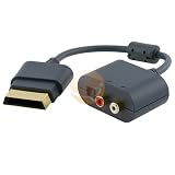 RCA Audio Cable Adaptor for Microsoft xBox 360
