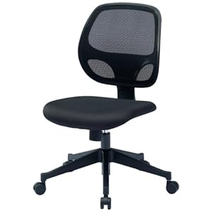 【クリックで詳細表示】SANWA SUPPLY SNC-NET12BK メッシュOAチェア