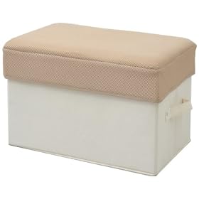�R�P(YAMAZEN) ���[�t�X�c�[��(�����t) �_�u��(��49.5�~���s32cm) �x�[�W��/�i�`������ MSS-3050HT(BE/NA)