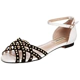 Dune Jackee Leather Suede Ankle Strap