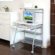 �p�\�R���f�X�N �z���C�g ������� PC�f�X�N W750 100-DESK017W
