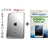 iPad mini �P�[�X Smart Cover�Ή��yTPSbA�z���i���n�[�h�P�[�X �N���A(�X�}�[�g�J�o�[�Ή�)+�t���ی�t�B�����Z�b�gTPSbA Store�ɂ��