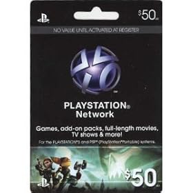 PSN PLAYSTATION Network Card $50 (�k�ĔŁF�v���C�X�e�[�V�����l�b�g���[�N�J�[�h)