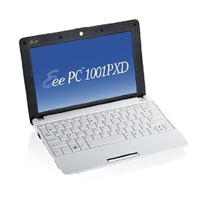 ASUS Eee PC 10.1型ワイドTFTカラー液晶 ネットブック(ホワイト)EPC1001PXD-WH