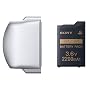 �o�b�e���[�p�b�N(2200mAh) PSP-2000�V���[�Y�p�o�b�e���[�J�o�[(�A�C�X�E�V���o�[)�t��