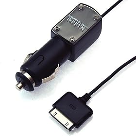 Rix iPhone 3GS/3G�EiPod nano 3rd/4th�Etouch 1G/2G classic�Ή� �ԍڗpDC�[�d�� �u���b�N RX-IPDCPH2BK