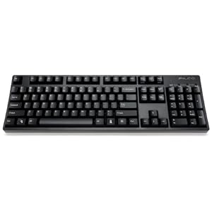 【クリックでお店のこの商品のページへ】FILCO Majestouch2 104フルキー青軸US配列 USB＆PS2両対応 Nキーロールオーバー対応 独Cherry青軸採用メカニカルキーボード ブラック FKBN104MC/EB2