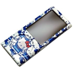 Rix iJacket Sanrio �n���[�L�e�B�~�E���g���X�j�b�|���R���{ ��5����iPod nano�p �Z�~�n�[�h�P�[�X �t���ی�t�B�����t�� (�u���[) RX-IJK516BL