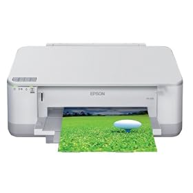 EPSON Colorio �C���N�W�F�b�g�v�����^�[ PX-203 �L���E����LAN�W������ �O�ʋ����J�Z�b�g �������ʈ���W�� 4�F�痿�C���N