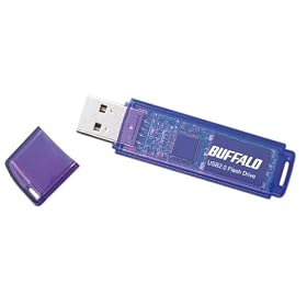 BUFFALO USB������ �o�����[�^�C�v �u���[ 8GB RUF2-E8GL-BL