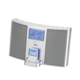 Logitec iPod Dock�Ή�Hi-Fi�T�E���h�V�X�e��/�V���o�[ LDS-RI710SV