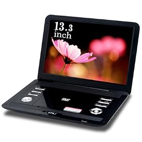 13.3�C���`���ʍ��掿�f�W�^���t���n�C�r�W����REC�@�\���ڃ|�[�^�u��DVD�v���[���[