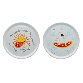 �y���K�A���i�z ALESSI �A���b�V�B Pummaroriella Piatti �s�U�v���[�g 2���Z�b�g / �Z�b�g1 AMGI08 S1 �y�H�i�������i�i�z