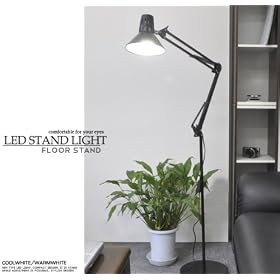 �y���F�z60W�d�������̍��P�xLED�t���A�X�^���h���C�g�i�u���b�N�j���N�����v���f�X�N���C�g�Ƃ��Ă��g�p�\�I
