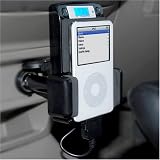  8-in-1 Black Fm Transmitter Car Kit with Remote and Car Adapter for Ipod 3rd, 4th, 5th Generation, Mini, Photo, U2, Nano 2nd Gen, Video, Classic, Touch