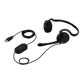 iBUFFALO �w�b�h�Z�b�g ���� �l�b�N�o���h�� USB�ڑ� �u���b�N BSHSUN02BK