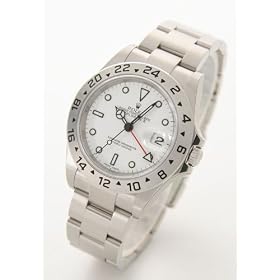 [�����b�N�X]ROLEX �r���v �G�N�X�v���[���[II �z���C�g Ref.16570 �����Y [���s�A���i]