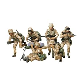 1/35 �~���^���[�~�j�`���A�V���[�Y No.153 �A�����J���p���� �f�U�[�g�\���W���[�Z�b�g 35153