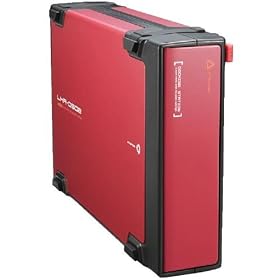 Logitec HDD���[�_�[���C�^�[ / 3.5inch / USB2.0 / ���b�h LHR-DS02U2RD