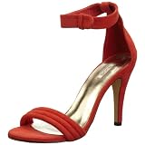 Nude Pin Up Ankle Strap Heels