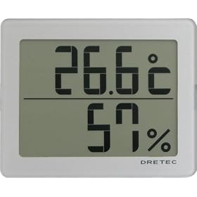 DRETEC �f�W�^�������x�v �u�A�N���A�v �V���o�[ O-226SV
