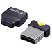 iBUFFALO �J�[�h���[�_�[/���C�^�[ microSD�Ή� ���R���p�N�g �u���b�N BSCRMSDCBK
